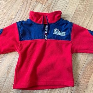 New England Patriots Boys Girls Reebok Official 3T Fleece
